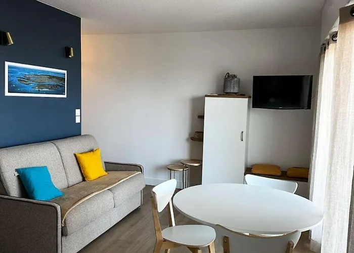 Antares - T2 Entierement Renove Avec Vue Imprenable Sur Le Bassin Mae-9344 דירה ארסשון